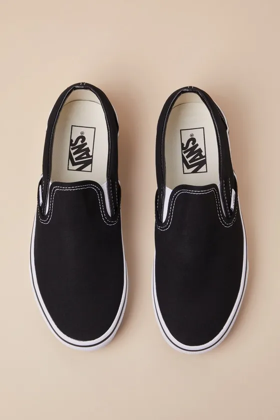 Classic Black Slip-On Sneakers sold by Lulus product image thumbnail 4