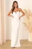 Finding the One White Mermaid Maxi Dress sold by Lulus