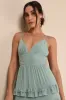 Lavish Perfection Sage Green Ruffled Tiered Maxi Dress sold by Lulus