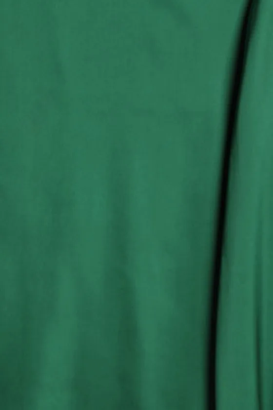 Feeling Excellent Emerald Green Satin Long Sleeve Top sold by Lulus product image thumbnail 4