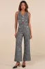 Poised Decision Black Tweed Lurex High-Rise Wide-Leg Pants sold by Lulus