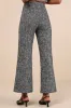 Poised Decision Black Tweed Lurex High-Rise Wide-Leg Pants sold by Lulus