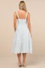 Pristine Muse Mint Green Jacquard Skater Midi Dress sold by Lulus