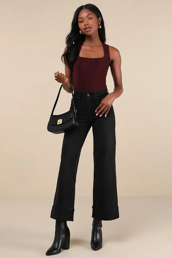 Chicly Elevated Chocolate Brown Mesh Sleeveless Bodysuit sold by Lulus product image thumbnail 2