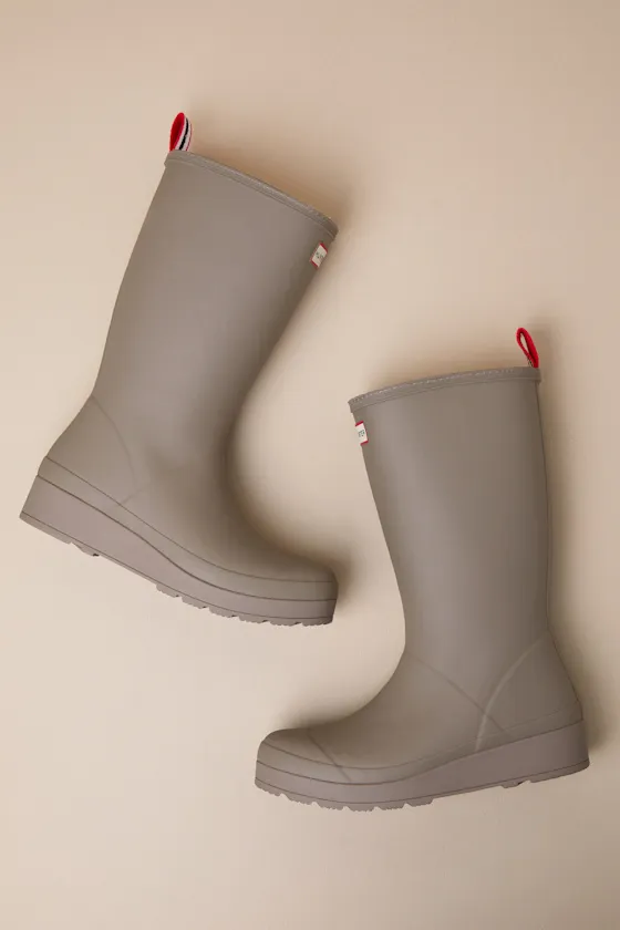 Play Tall Medium Natural Shearling Mid-Calf Rain Boots sold by Lulus product image thumbnail 3