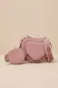 Stylish Adoration Dusty Pink Heart Crossbody Bag sold by Lulus