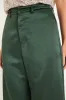 Sleek Statement Emerald Green Satin High Rise Wide-Leg Trousers sold by Lulus