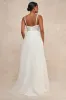 Glittering Romance White Rhinestone Tulle Bustier Maxi Dress sold by Lulus