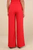 Anastasia Red Wide-Leg High-Rise Trouser Pants sold by Lulus