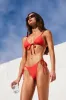 Pacific Passion Bright Red Side-Tie Bikini Bottoms sold by Lulus