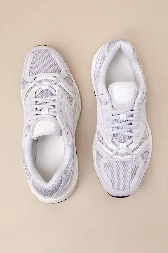 Rbk Premier Road Plus Vi Mist Grey Suede Leather Sneakers sold by Lulus product image thumbnail 2