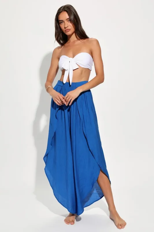 Vibrant Getaway White Knot Bandeau Bikini Top sold by Lulus