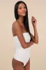 Effortless Concept Ivory Strapless Bodysuit sold by Lulus