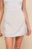 Perfectly Pristine Ivory High-Waisted Mini Skirt sold by Lulus