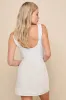 Perfectly Pristine Ivory High-Waisted Mini Skirt sold by Lulus