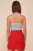 Eye for Perfection Red Linen Mini Skirt sold by Lulus