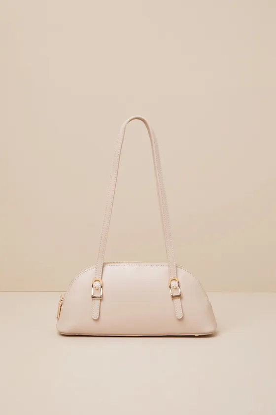 Mayla Bone Vegan Leather Shoulder Bag sold by Lulus product image thumbnail 4