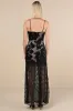 Zara Black Lace Convertible Maxi Dress sold by Lulus