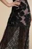 Zara Black Lace Convertible Maxi Dress sold by Lulus