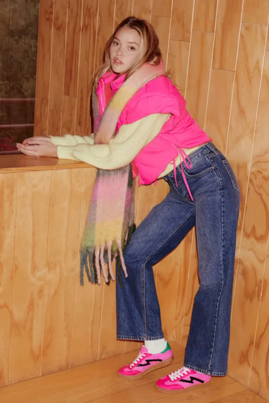 Simply Cool Dark Wash Denim High-Rise Wide-Leg Jeans sold by Lulus