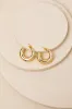 Superb Shine 14KT Gold Chunky Hoop Earrings sold by Lulus