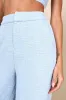 Chic and Sophisticated Light Blue Tweed Wide-Leg Pants sold by Lulus