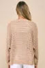 Evening Sweetie Tan Loose Crochet Sheer Cardigan Sweater sold by Lulus