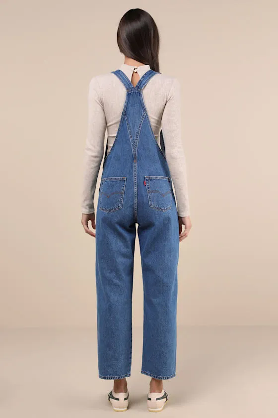 Vintage Medium Blue Overalls sold by Lulus product image thumbnail 2