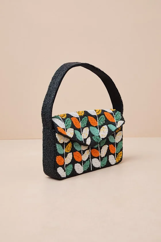 Louellen Black Multi Beaded Handbag sold by Lulus product image thumbnail 2