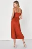 Regal Romance Rust Floral Jacquard Pleated Satin Midi Dress sold by Lulus