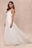 Yours for Eternity White Organza Embroidered Pleated Maxi Dress sold by Lulus