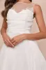 Yours for Eternity White Organza Embroidered Pleated Maxi Dress sold by Lulus