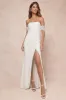 Profound Glamour Ivory Pearl Off-the-Shoulder Tulip Maxi Dress sold by Lulus