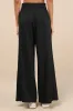 Sophisticated Inspiration Black High-Rise Wide-Leg Trousers sold by Lulus