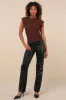 Dreamy Impression Brown Textured Cap Sleeve Top sold by Lulus