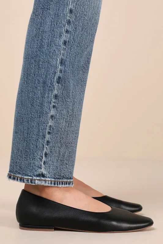 Jordane Black Ballet Flats sold by Lulus