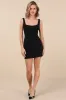 Brilliant Always Black Rhinestone Backless Mini Dress sold by Lulus