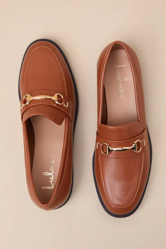 Wrenlie Chestnut Horsebit Loafer Flats sold by Lulus product image thumbnail 2