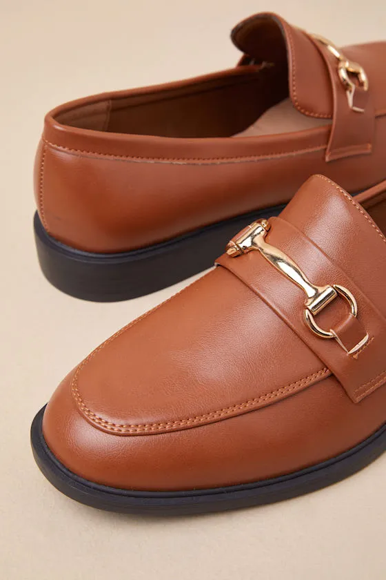 Wrenlie Chestnut Horsebit Loafer Flats sold by Lulus product image thumbnail 3