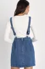 Complete Crush Medium Wash Denim Mini Overall Dress sold by Lulus
