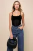 Mejia Black Woven Knotted Handbag sold by Lulus
