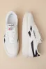 Club C Double Revenge Chalk and Core Black Leather Sneakers sold by Lulus