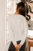 Perfect Mix Heather Beige Dolman Sleeve Sweater Top sold by Lulus