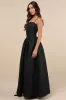 Gorgeous Extravagance Black Floral Jacquard Maxi Dress sold by Lulus