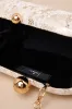 Dorrian Ivory Lace Hard Case Clutch sold by Lulus