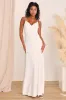 Forever a Fairytale White Lace Sleeveless Maxi Dress sold by Lulus
