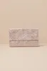 Gehlilah Clear and Blush Beaded Clutch sold by Lulus