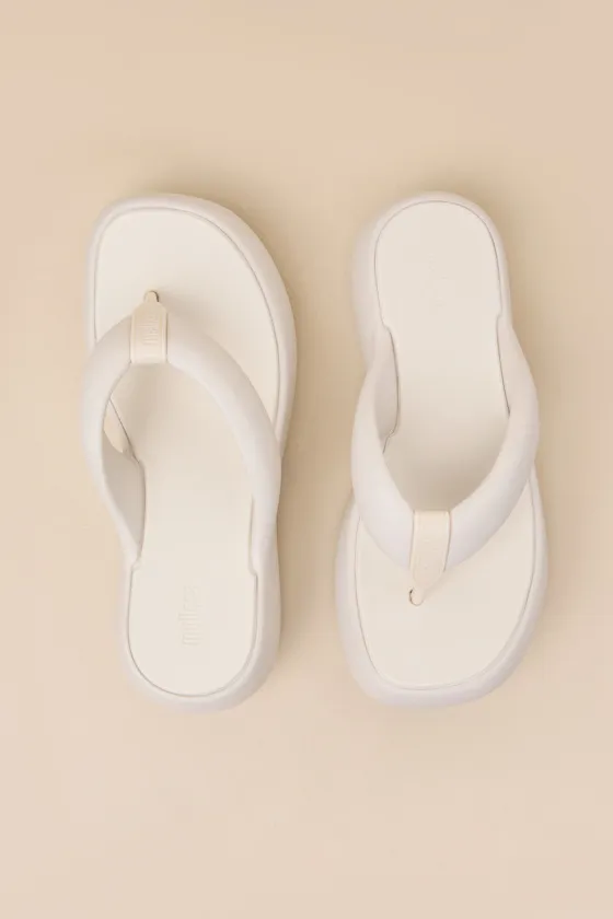 Free Beige Platform Thong Slide Sandals sold by Lulus product image thumbnail 3
