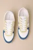 Grandslam Quadrant Off White Multi Metallic Color Block Sneakers sold by Lulus