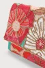 Bead Beautiful Pink Multi Floral Beaded Clutch sold by Lulus